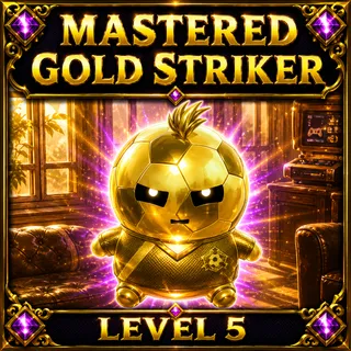 MASTERED Gold Striker | Fortnite