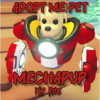 Adopt me Pet MechaPup (ride)
