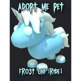 Adopt Me Pet  Frost  Uni (ride) 