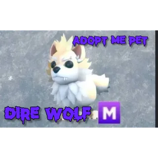 Adopt Me Pet Dire Wolf (Mega) 
