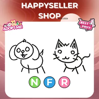 NFR 2D DOGGY & 2D KITTY