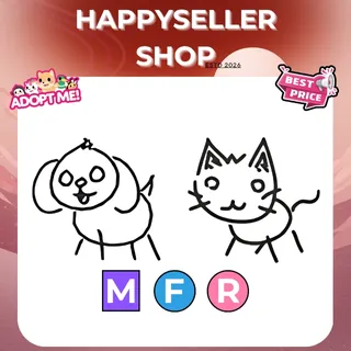 MFR 2D DOGGY & 2D KITTY