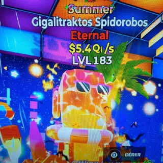 Gigalitraktos Spidorobos 3 Trait Summer