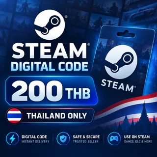 Steam Wallet 200 THB - Thailand - Digital Code