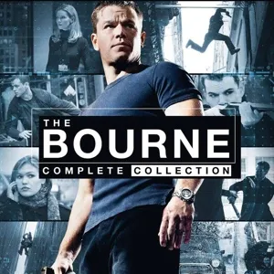 The Bourne Complete Collection 5 Movies - 4K UHD Code - Movies Anywhere MA