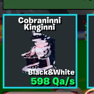 B&W  Cobraninni Kinginni