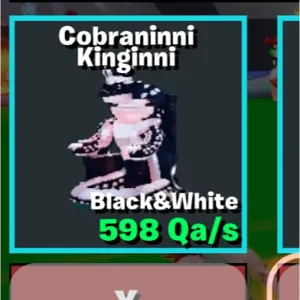 Cobraninni Kinginni B&W