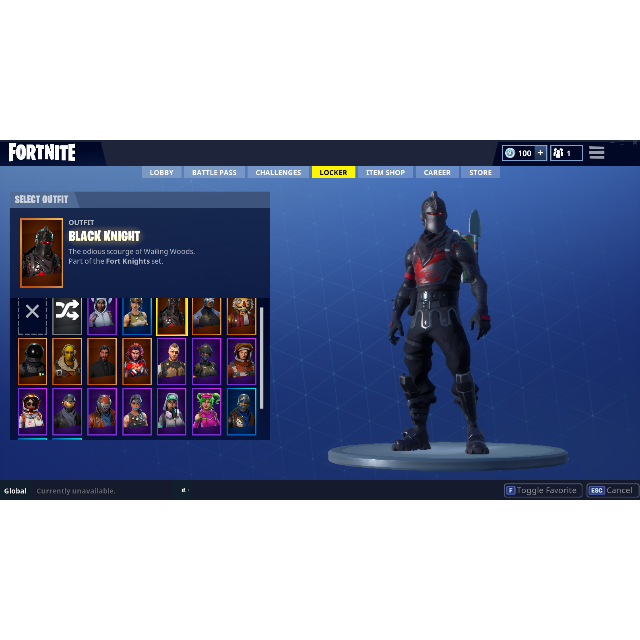 fortnite account with black knight and a lot more - how to delete account on fortnite ps4