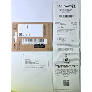 $100 Amazon US Gift Card (Digital Code / Physical Store Receipt)