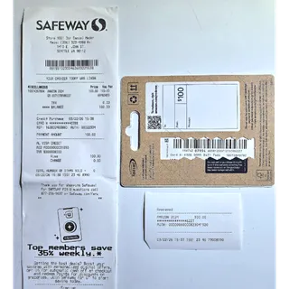 $100 Amazon US Gift Card (Digital Code / Physical Store Receipt)