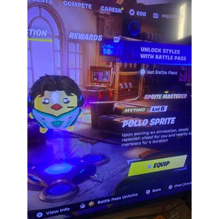 Fortnite Pollo Sprite Mastered