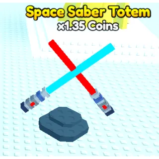 Space Saber Totem | Chop Your Tree