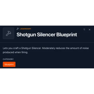 shotgun silencer blueprint