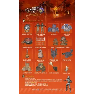 {PC}  mischief night plans