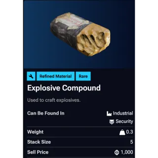 Explosive Compound x5