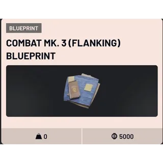 Combat Mk. 3 (Flanking) Blueprint