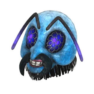 Fasnacht glowing honey bee mask