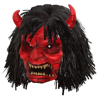 Fasnacht demon mask