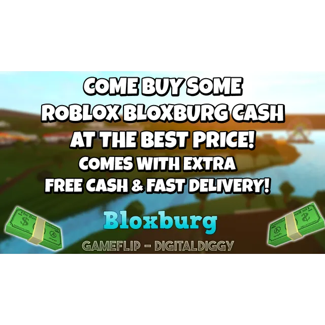 Currency 50k Roblox Bloxburg Cash Game Items Gameflip