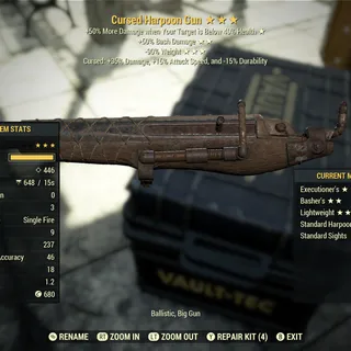 Cursed Harpoon Gun