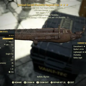 Cursed Harpoon Gun
