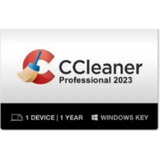 CCleaner Professional 2023 1 Year, 1 Device - Windows Key (Global)