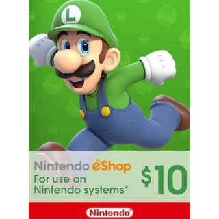 $10.00 USD $10.00 USD Nintendo eShop