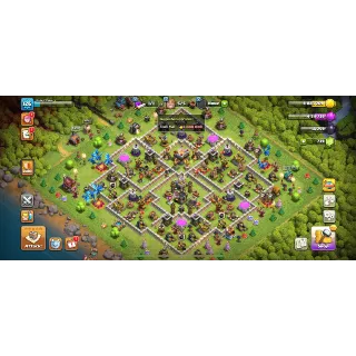 FULL MAX TH 11🔥XP 126🔥HEROES 50-50-30-20🔥2 EPIC EQUIPMENT🔥GEMS 739🔥#32