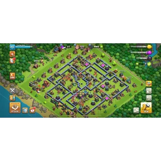 SEMI MAX TH13🔥XP 156🔥HEROES 67-75-39-43-25🔥7 EPIC EQUIPMENT🔥#45