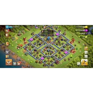 FULL MAX TH 12🔥XP 126🔥3 SKINSHEROES 65-65-40-40🔥FIRE BALL EPIC EQUITMENT🔥#42