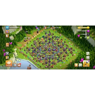 TH15🔥XP 206🔥11 SKINS HEROES 84-90-51-60-32🔥3 SKINS SCENNERY🔥BUILD 6🔥4 EPIC EQUIPMENT🔥#52