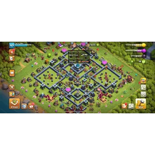 FULL MAX TH13🔥XP 169🔥4 SKINS HEROES 75-75-49-50-25🔥3 EPIC EQUIPMENT🔥#49