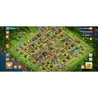 GOOD DONATIONS TH17🔥XP137🔥HEROES 45-72-44-31-33🔥5 EPIC EQUIPMENT🔥3 SKINS SCENNERY🔥GEMS 1574🔥CHANGE NAME ON🔥#14