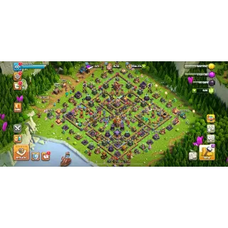 TH 15🔥XP 221🔥6 SKINS HEROES 74-84-58-61-33🔥4 SKINS SCENNERY🔥7 EPIC EQUIPMENT🔥#37