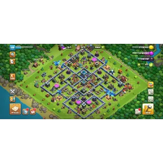 TH 13🔥XP 110🔥HEROES 75-57-46-37-17🔥3 EPIC EQUIPMENT🔥FREE CHANGE NAME🔥GEMS 473🔥SKINS SCENNERY🔥#30