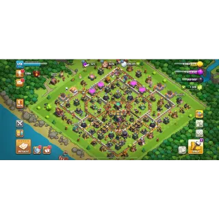 TH14 🏰 Xp 178⚡️2 SKIN[48-60-30-42-11] Gems 1328⚡️Change Name 500 Gems⚡️Medals 178⚡️#2075