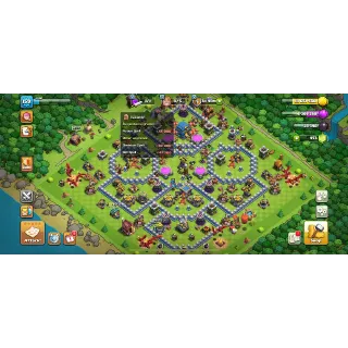 SEMI MAX TH12🔥XP159🔥HEROES 54-65-40-35🔥MANY MAGIC ITEMS🔥#26