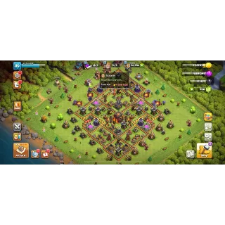 FULL MAX TH 10🔥XP 86🔥HEROES 40-40-20🔥4 EPIC EQUIPMENT🔥SKINS HERO CLASH GAME KING🔥#33