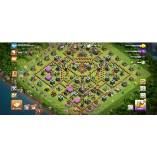 TH14 🏰 Xp 187⚡️Build 6⚡️4 SKIN[73-80-40-55-30] Gems 860⚡️Medals 139⚡️#2081