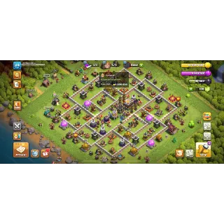 FULL MAX TH11🔥XP 114🔥HEROES 50-50-30-20🔥MANY MAGIC ITEMS🔥2 EPIC EQUIPMENT🔥#50