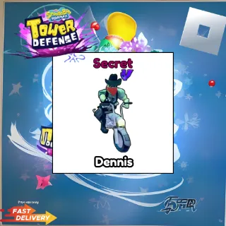 DENNIS - SECRET FORMULA SpongeBob Tower Defense