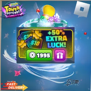 S10 Hunter 50% Extra Luck | SPONGEBOB TOWER DEFENSE