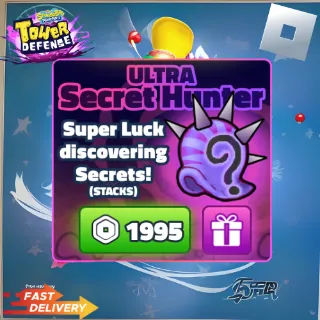ULTRA SECRET HUNTER| SPONGEBOB TOWER DEFENSE