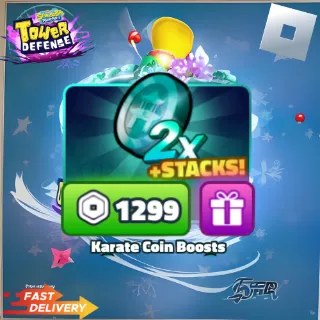 2x KARATE COINS | SPONGEBOB TOWER DEFENSE