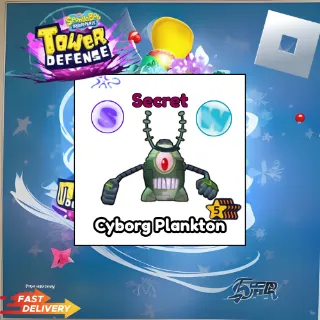 Cyborg Plankton - 5 Star Shiny Wumbo Secret Formula