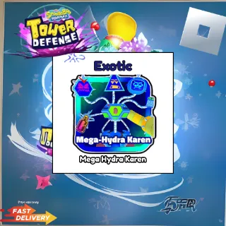 MEGA HYDRA KAREN - SECRET FORMULA - SPONGEBOB TOWER DEFENSE
