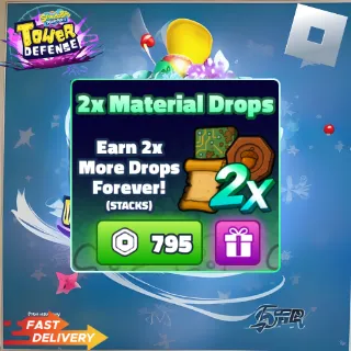 2x MATERIAL DROPS - SPONGEBOB TOWER DEFENSE