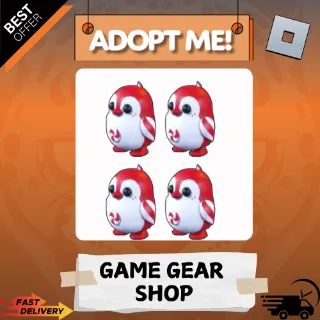 PEPPERMINT PENGUIN (4x)