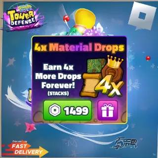 4x MATERIAL DROPS - SECRET FORMULA - SPONGEBOB TOWER DEFENSE