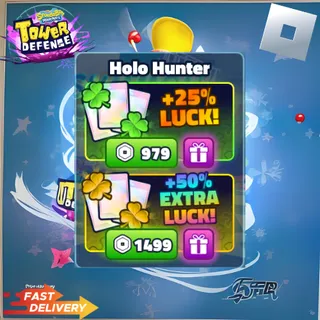 HOLO HUNTER BUNDLE | SPONGEBOB TOWER DEFENSE
